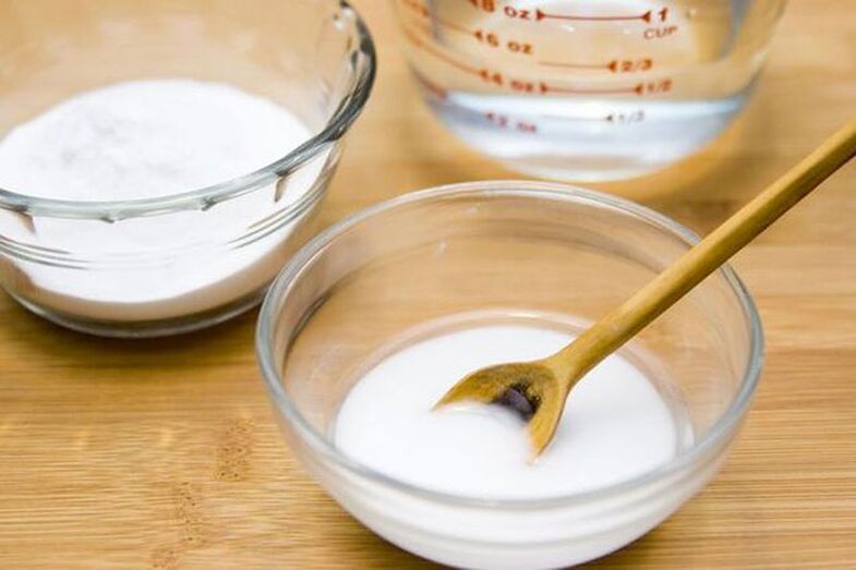 exfolier avec du soda pour la croissance du pénis